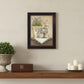 Bath 2 Black Framed Print Bathroom Wall Art