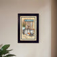 Another Day in Paradise 1 Black Framed Print Wall Art