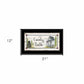 Country Bath 2 Black Framed Print Bathroom Wall Art