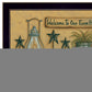 Welcome to Our Farm House Black Framed Print Wall Art