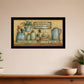 Country Kitchen 2 Black Framed Print Kitchen Wall Art