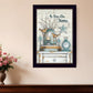 No Place Like Home 5 Black Framed Print Wall Art