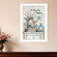 No Place Like Home 6 White Framed Print Wall Art
