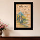 Life is Better at the Cabin 2 Black Framed Print Wall Art