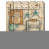 Fresh Towels and Soap Unframed Print Bathroom Wall Art