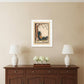 Nap Time 1 White Framed Print Wall Art