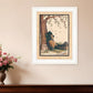 Nap Time 1 White Framed Print Wall Art