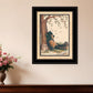 Nap Time 2 Black Framed Print Wall Art