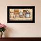 My Happy Place 2 Black Framed Print Wall Art