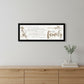 We are Family Black Framed Print Wall Art