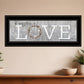 Love Do Everything in Love 1 Black Framed Print Wall Art