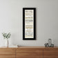 Mr and Mrs 1 Black Framed Print Wall Art
