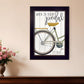 When In Doubt Black Framed Print Wall Art