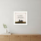 Faith Family Farming Friends 1 White Framed Print Wall Art