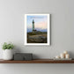 Perseverance 3 White Framed Print Wall Art
