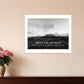 Goals 6 White Framed Print Wall Art
