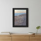 Character 3 Black Framed Print Wall Art