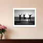 Teamwork 6 White Framed Print Wall Art