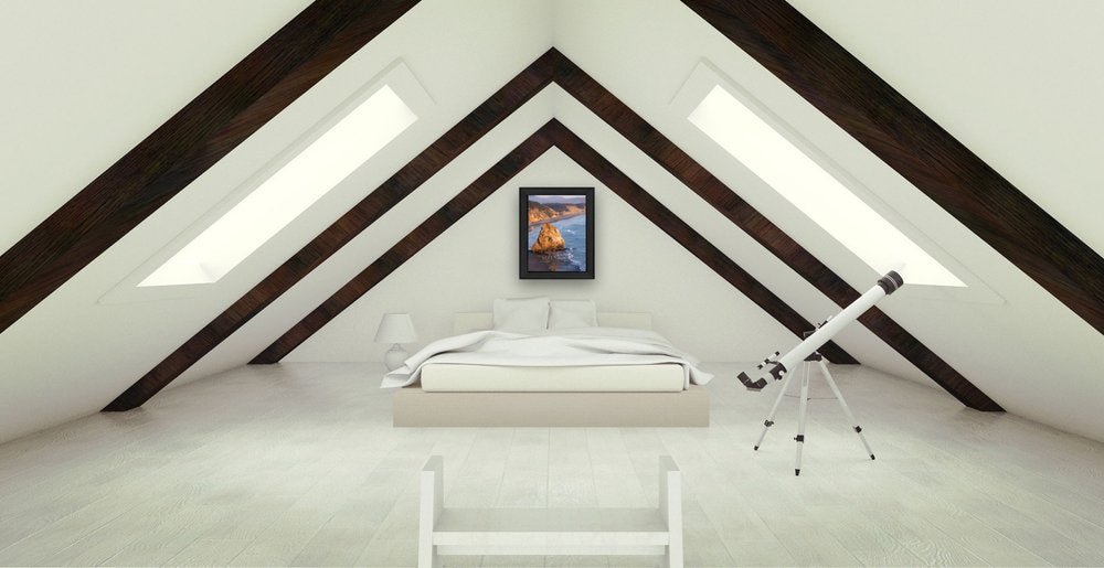 Strength 4 Black Framed Print Wall Art
