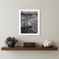 Strength 7 White Framed Print Wall Art