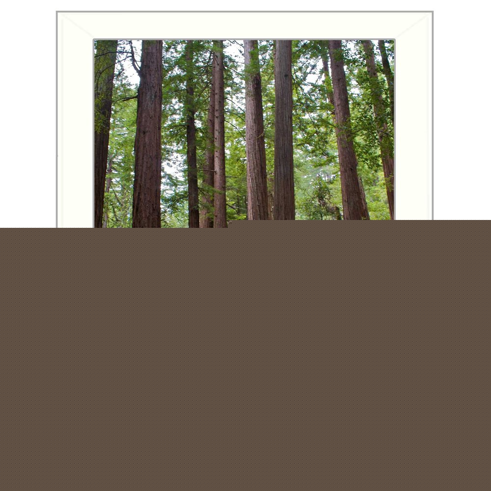 American Strength 4 White Framed Print Wall Art