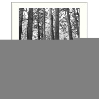 American Strength 6 White Framed Print Wall Art