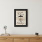 The Daily Grind 2 Black Framed Print Kitchen Wall Art