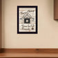 Time for Friends 3 Black Framed Print Kitchen Wall Art