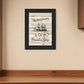 Friendship Journey 1 Black Framed Print Wall Art