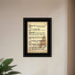Man Up 1 Black Framed Print Wall Art