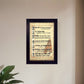 Man Up 2 Black Framed Print Wall Art