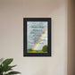 Rainbow Bridge 3 Black Framed Print Wall Art