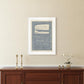 Brush Teeth 2 White Framed Print Wall Art