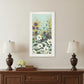 Floral Field Day White Framed Print Wall Art