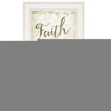 Faith 1 White Framed Print Wall Art