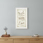 Faith 1 White Framed Print Wall Art