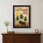 Lone Moose 2 Black Framed Print Wall Art