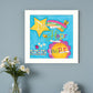 Dream For Tomorrow White Framed Print Wall Art