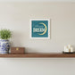 Always Dream White Framed Print Wall Art
