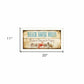 Beach House Rules White Framed Print Wall Art