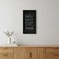 A TRUE Love Story Never Ends Black Framed Print Wall Art