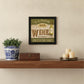 I Cook with Wine Black Framed Print Kitchen Wall Art
