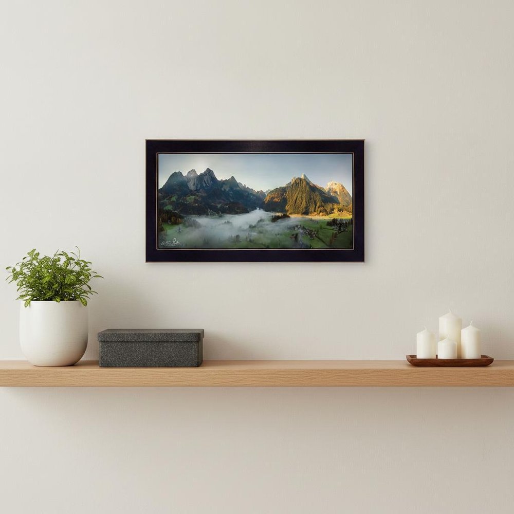 The Blanket 1 Black Framed Print Wall Art