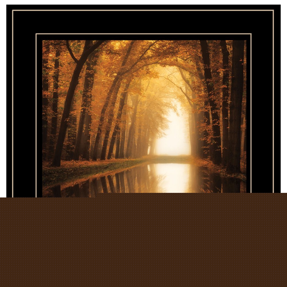 Lochem Reflections 2 Black Framed Print Wall Art