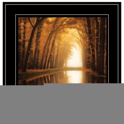Lochem Reflections 2 Black Framed Print Wall Art