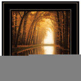 Lochem Reflections 2 Black Framed Print Wall Art