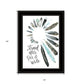 Travel Often Far and Wide 2 Black Framed Print Wall Art