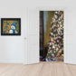Snow Brother Snowman Black Framed Print Wall Art