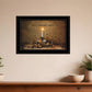 Love Warmth Home 2 Black Framed Print Wall Art
