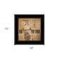 Music 2 Black Framed Print Wall Art